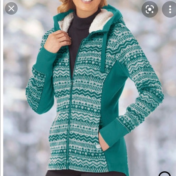 EUC Avalanche Lana knit hooded zip up jacket - Picture 1 of 2